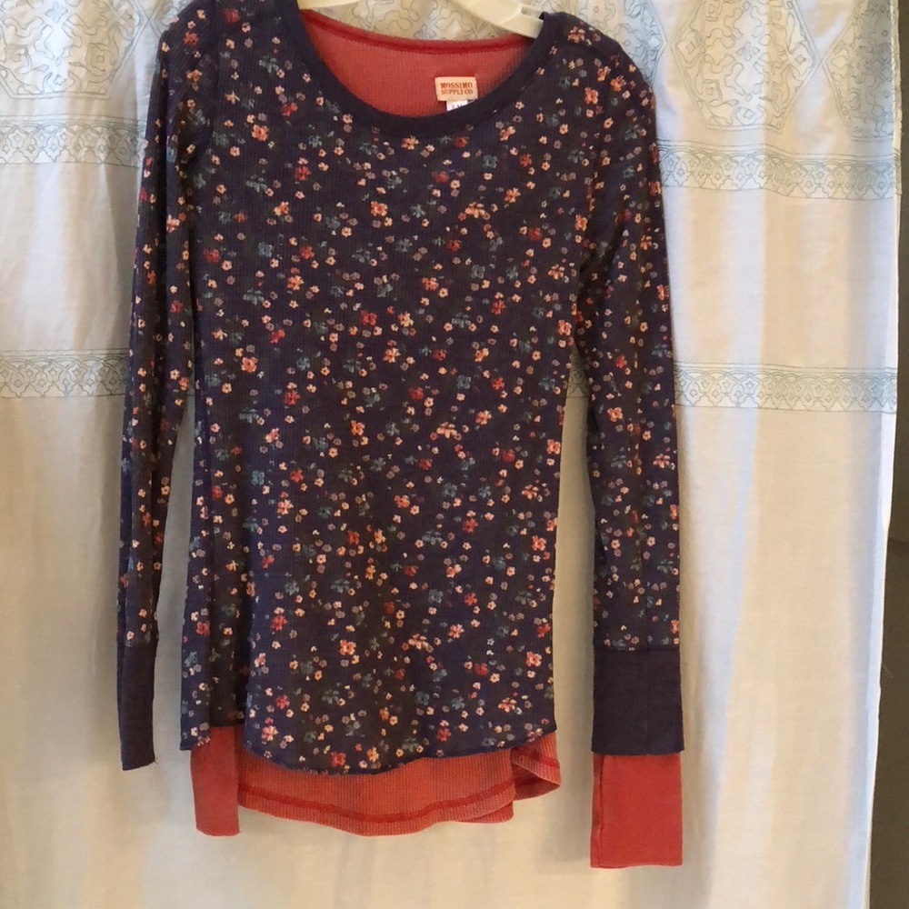 Twofer! Two thermal long sleeve for layering